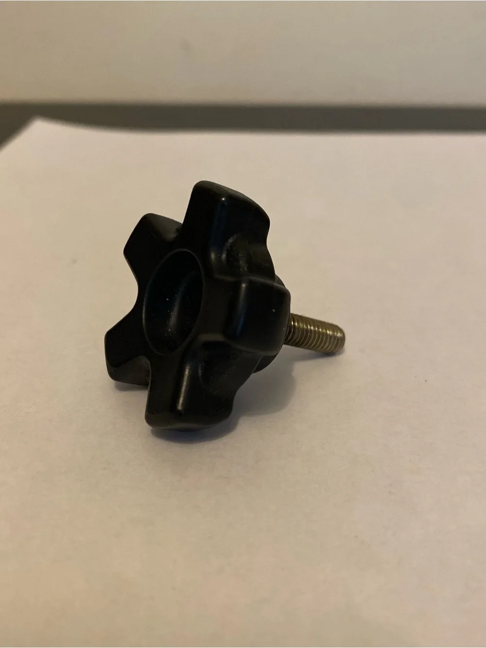 Sony VCT 870RM Tripod Thumbscrew Bolt Black Star Knob Replacement Part